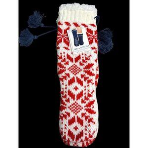 Jane & Bleecker Women's Slipper Socks W/ Non-Skid Sole S/M size 6-7 New with tag